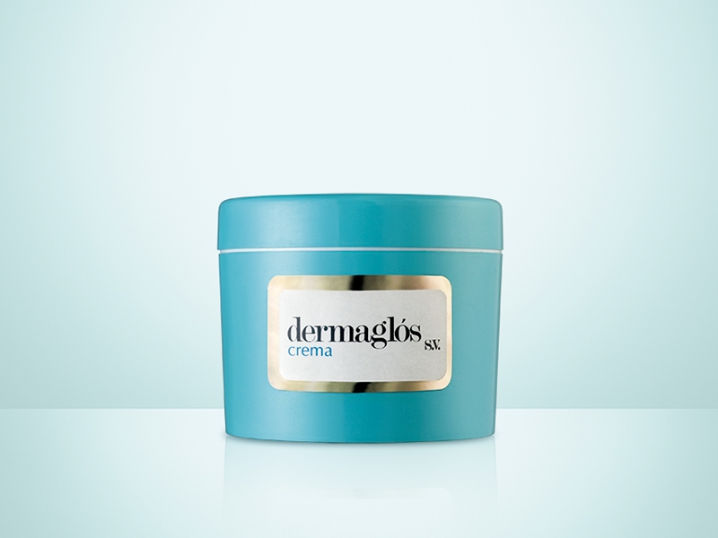 Pote de crema Dermaglós